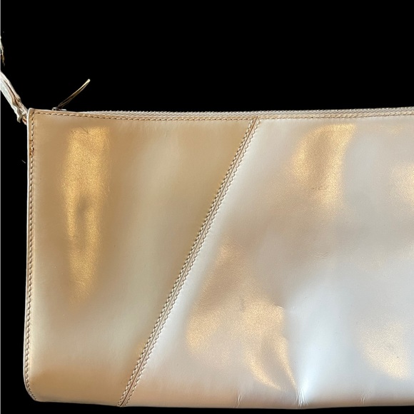 Salvatore Ferragamo Beige & White Handbag - Picture 8 of 13